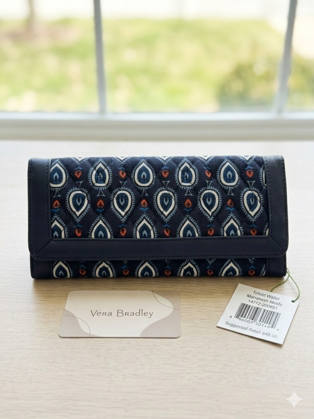 NWT Vera Bradley  Marrakesh Motif Retired